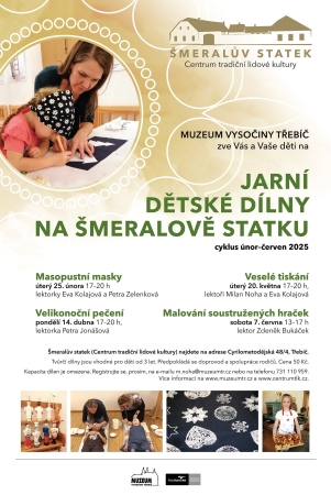 Jarní dětské dílny na Šmeralově statku