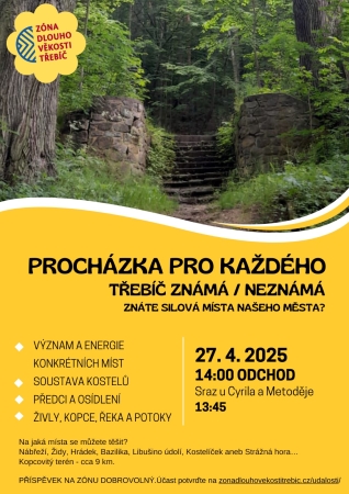 Třebíč známá, neznámá / Procházka pro každého