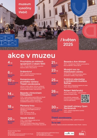 Akce v muzeum (květen 2025)