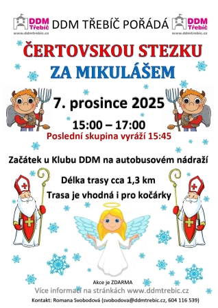 Čertovskou stezkou za Mikulášem