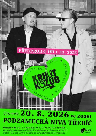 KONCERT JIŘÍ KRHUT A ŠTĚPÁN KOZUB