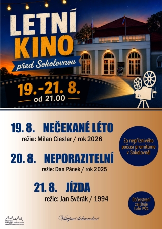 Letní kino u Sokolovny
