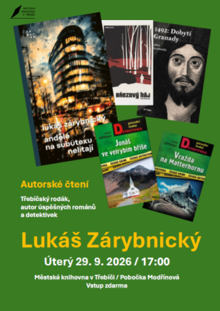 Autorské čtení - Lukáš Zárybnický