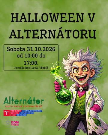 Halloween v Alternátoru 2026