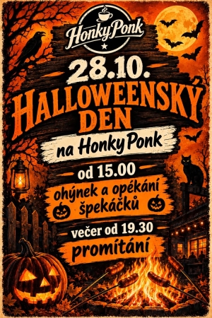 Halloweenský den na Honky Ponk
